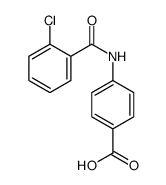 4-[(2-chlorobenzoyl)amino]benzoic acid Structure