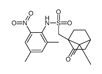 N-(2,4-dimethyl-6-nitrophenyl)-1-(7,7-dimethyl-3-oxo-4-bicyclo[2.2.1]heptanyl)methanesulfonamide Structure