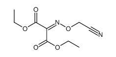 diethyl 2-(cyanomethoxyimino)propanedioate结构式