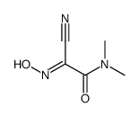 2-cyano-2-hydroxyimino-N,N-dimethylacetamide Structure