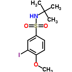 N-(tert-butyl)-3-iodo-4-methoxybenzenesulfonamide picture