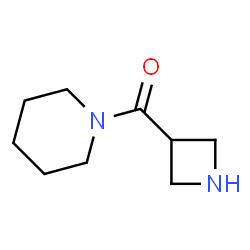 Piperidine, 1-(3-azetidinylcarbonyl)- (9CI) structure