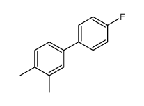 4-(4-fluorophenyl)-1,2-dimethylbenzene Structure