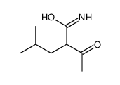 Valeramide,2-acetyl-4-methyl- (7CI,8CI)结构式