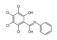 tetrachlorosalicylanilide Structure