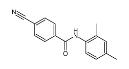 Benzamide, 4-cyano-N-(2,4-dimethylphenyl)- (9CI) structure