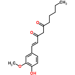 1-脱氢-6-姜酮结构式
