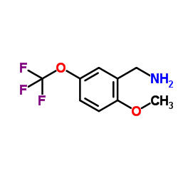 2-Methoxy-5-(trifluoromethoxy)benzylamine Structure