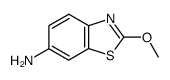 6-Benzothiazolamine,2-methoxy-(9CI) Structure