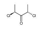 (+/-)-(R,R)-2,4-dichloropentan-3-one Structure