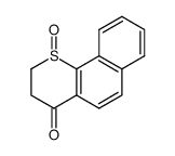 2,3-dihydro-4H-naphtho[1,2-b]thiopyran-4-one 1-oxide结构式