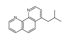 4-isobutyl-1,10-phenanthroline结构式