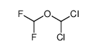 dichloromethoxy(difluoro)methane Structure