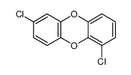 1,7-dichlorodibenzo-p-dioxin结构式