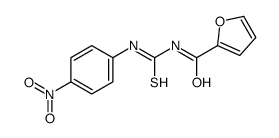 N-[(4-nitrophenyl)carbamothioyl]furan-2-carboxamide结构式