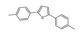 2,5-bis(4-methylphenyl)thiophene结构式