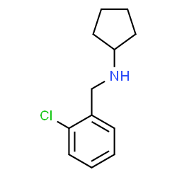 N-(2-Chlorobenzyl)cyclopentanamine Structure