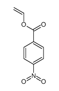 ethenyl 4-nitrobenzoate结构式