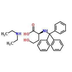 三苯甲基-L-高丝氨酸二乙铵盐图片