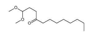 1,1-dimethoxydodecan-4-one Structure