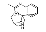 N-[4-(6,8-dioxa-3-azabicyclo[3.2.1]octan-5-yl)phenyl]acetamide Structure