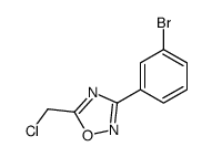 3-(3-bromophenyl)-5-(chloromethyl)-1,2,4-oxadiazole picture