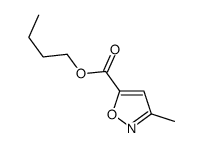 butyl 3-methylisoxazole-5-carboxylate结构式