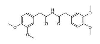 bis-[(3,4-dimethoxy-phenyl)-acetyl]-amine Structure
