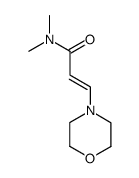 N,N-dimethyl 3-morpholinylpropenoamide结构式