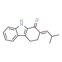 2-ISOBUTYLIDENE-2,3,4,9-TETRAHYDRO-CARBAZOL-1-ONE Structure