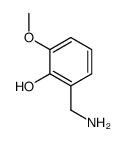 2-HYDROXY-3-METHOXYBENZYLAMINE structure