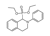 diethyl (2-phenyl-1,2,3,4-tetrahydroisoquinolin-1-yl)phosphonate Structure