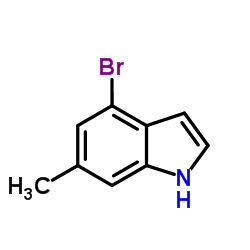 4-Bromo-6-methyl-1H-indole Structure