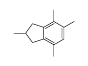 2,4,5,7-tetramethyl-2,3-dihydro-1H-indene结构式