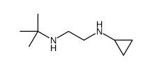 N-TERT-BUTYL-N'-CYCLOPROPYLETHYLENEDIAMINE structure