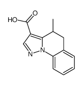 4-methyl-4,5-dihydropyrazolo[1,5-a]quinoline-3-carboxylic acid结构式