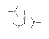 [bis(dimethylphosphanylmethyl)-methylsilyl]methyl-dimethylphosphane结构式