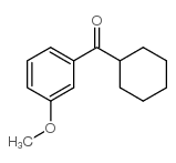 CYCLOHEXYL 3-METHOXYPHENYL KETONE Structure