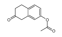 (7-oxo-6,8-dihydro-5H-naphthalen-2-yl) acetate Structure