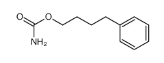 Carbamic acid 4-phenyl-butyl ester Structure