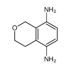 3,4-dihydro-1H-isochromene-5,8-diamine Structure