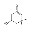 5,5-dimethyl-1-oxido-3,4-dihydro-2H-pyridin-1-ium-3-ol结构式