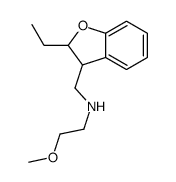 N-[(2-ethyl-2,3-dihydro-1-benzofuran-3-yl)methyl]-2-methoxyethanamine Structure