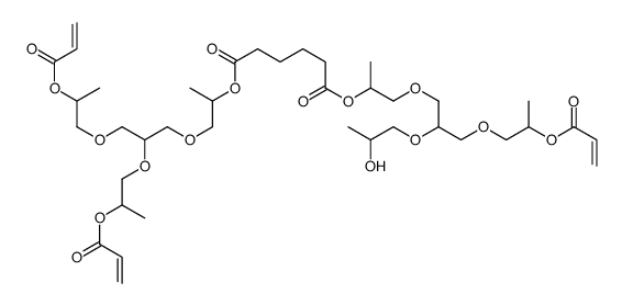 2-[3-[2-(acryloyloxy)propoxy]-[2-(2-hydroxypropoxy)]propoxy]-1-methylethyl 2-[2,3-bis[2-(acryloyloxy)propoxy]propoxy]-1-methylethyl adipate picture
