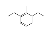 1-ethyl-2-methyl-3-propylbenzene结构式