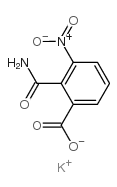 potassium,2-carbamoyl-3-nitrobenzoate Structure
