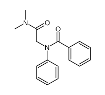 N-[2-(dimethylamino)-2-oxoethyl]-N-phenylbenzamide结构式