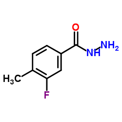3-Fluoro-4-methylbenzohydrazide Structure