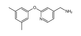 4-Pyridinemethanamine, 2-(3,5-dimethylphenoxy) Structure