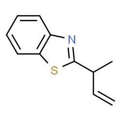 Benzothiazole, 2-(1-methyl-2-propenyl)- (9CI)结构式